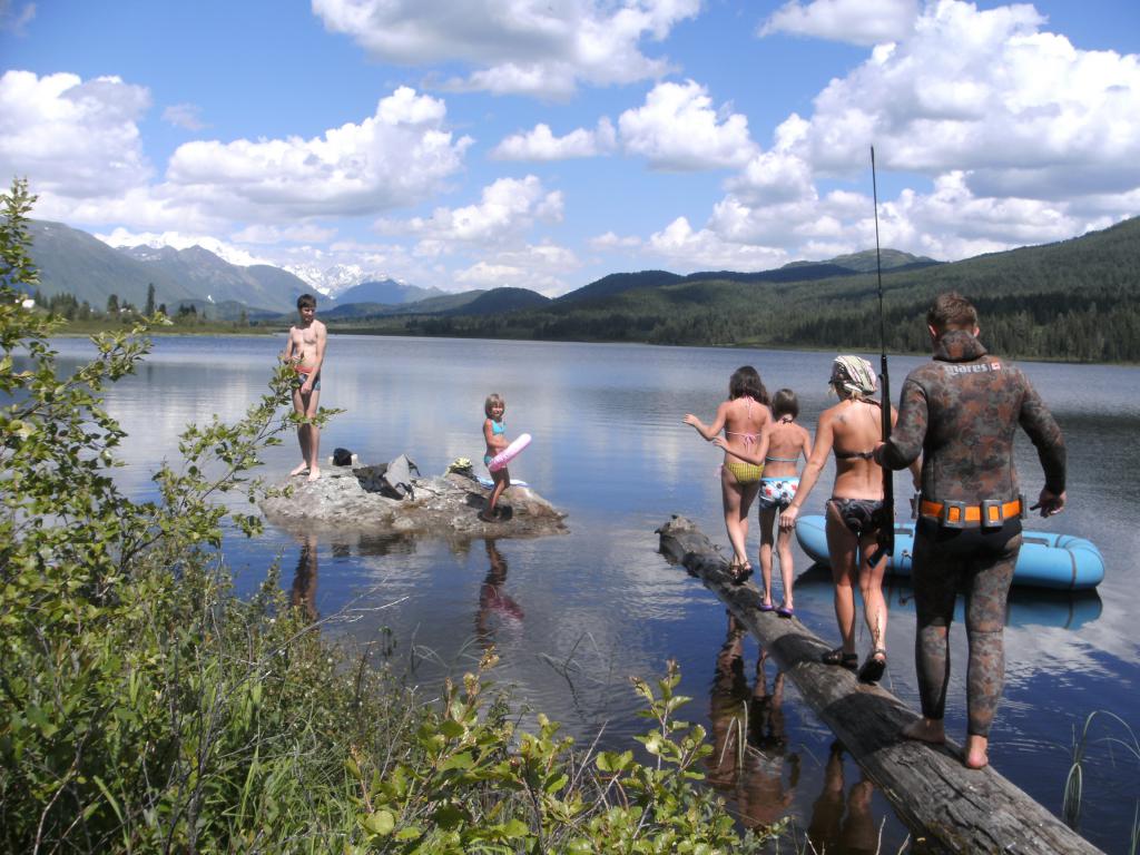 Рыбалка на Алтае летом