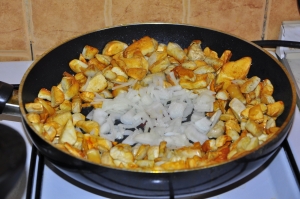 Жареные грибы